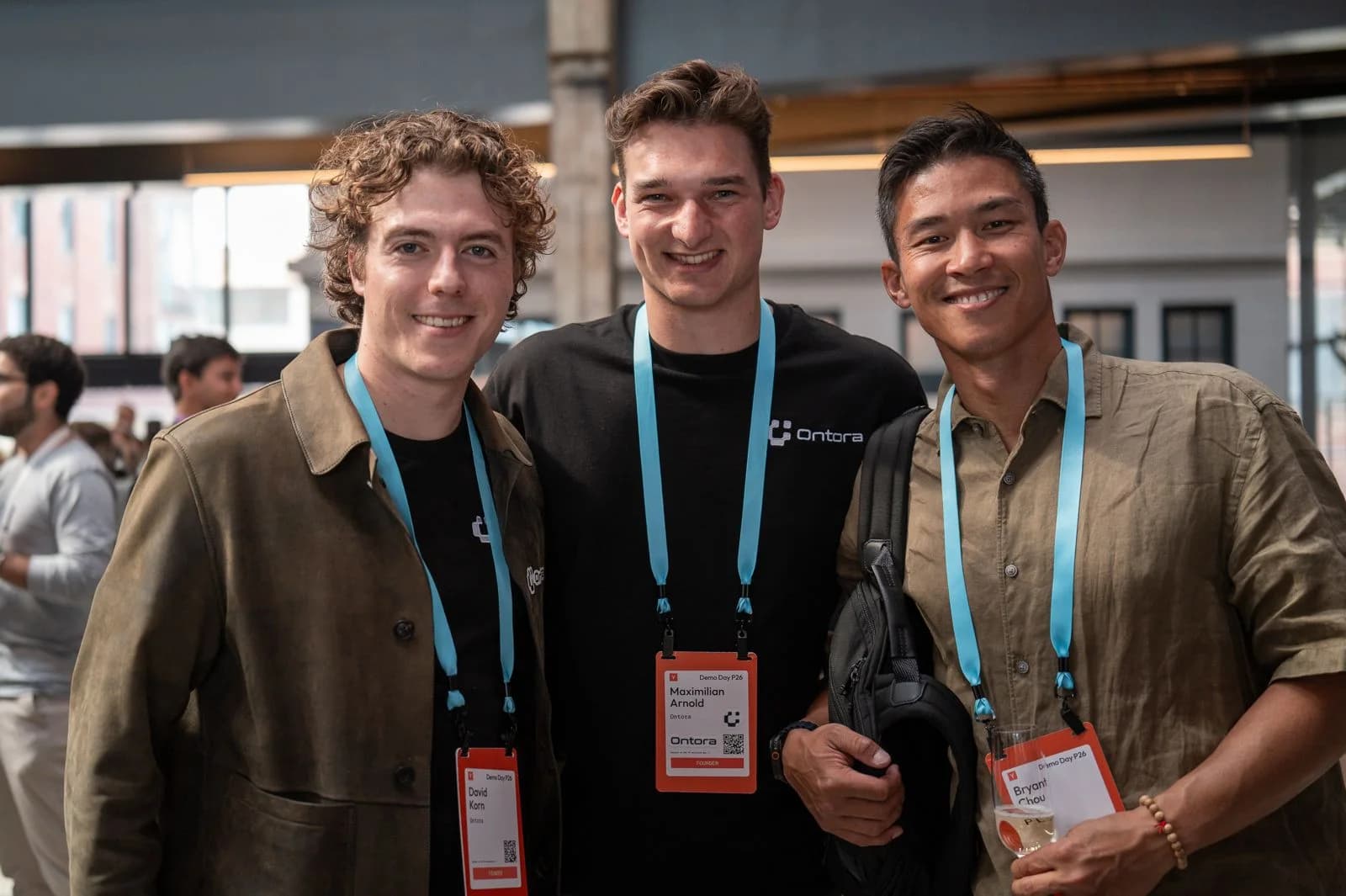 David and Max with Bryant Chou at Demo Day