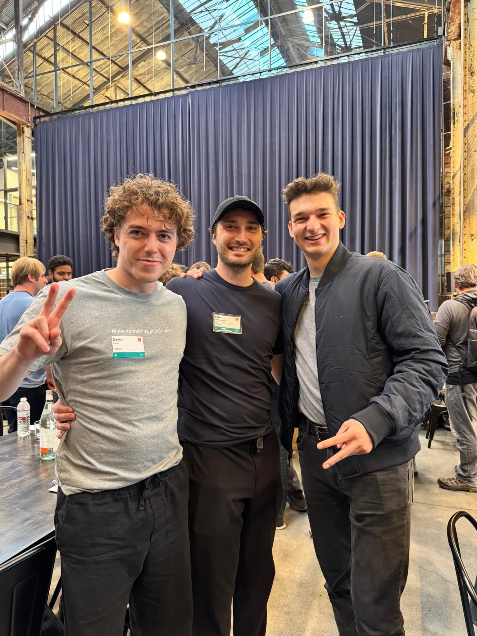 David, Leon and Max at HSG