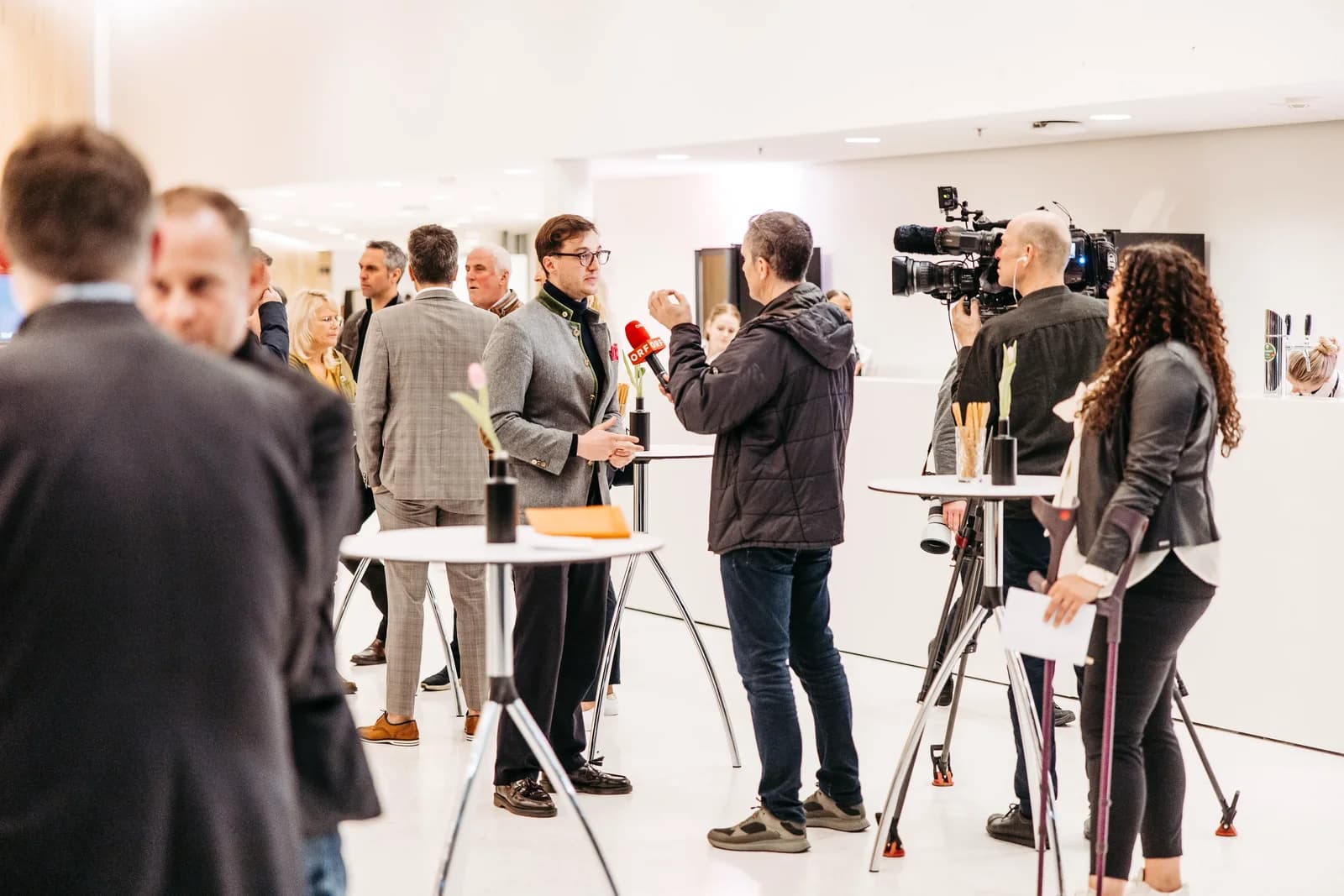 A filmed conversation at an AI Strategy Institute event.